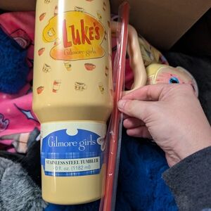 Luke's Gilmore Girls Stainless Steel Tumbler - Yellow